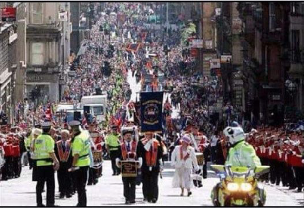 Walking the Big Walk – Glasgow’s Orange celebration