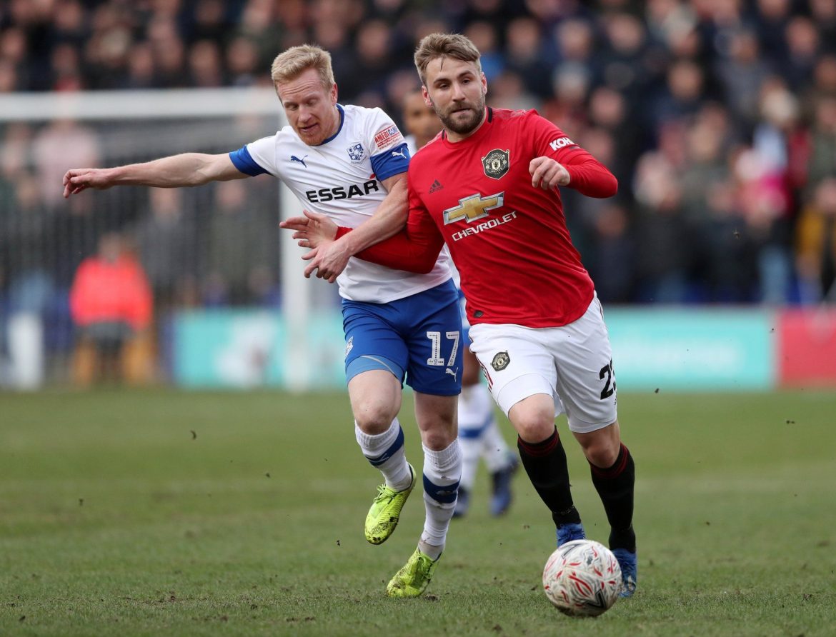 Man Utd fans discuss Luke Shaw’s display against Tranmere